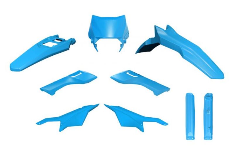 Комплект пластмаси RACETECH SURRON ULTRA BEE ENDURO Light Blue
