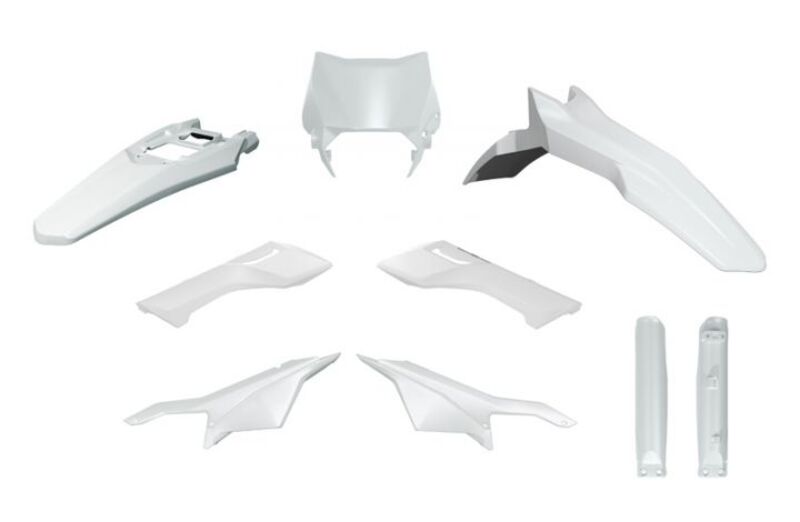 Комплект пластмаси RACETECH SURRON ULTRA BEE ENDURO White