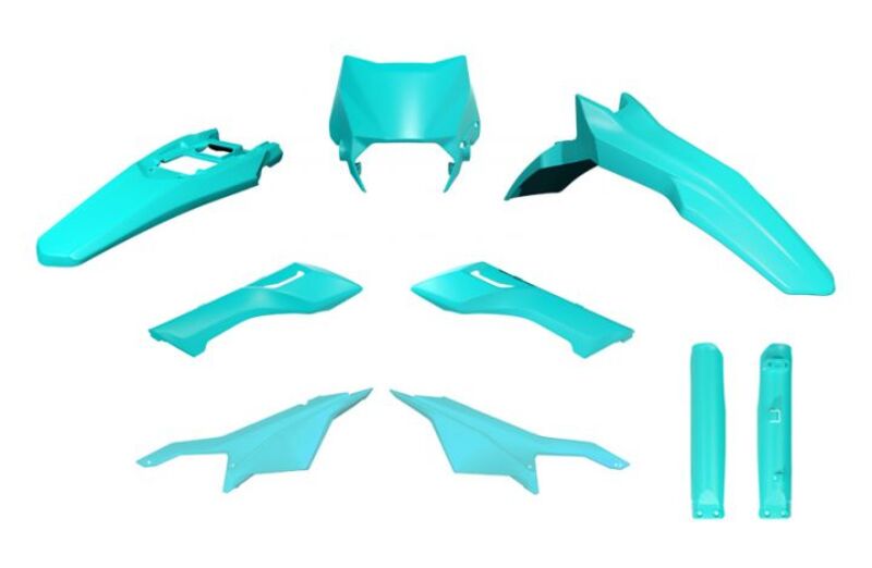 Комплект пластмаси RACETECH SURRON ULTRA BEE ENDURO Aquamarine Green