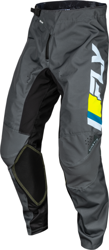 Мотокрос брич FLY RACING Kinetic Prix-Ice Grey/Charcoal/Hi-Vis