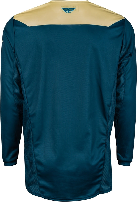 Мотокрос блуза FLY RACING Kinetic Reload- Ivory/Navy/Cobalt