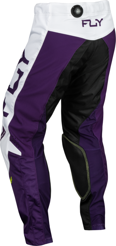 Мотокрос брич FLY RACING Kinetic Reload-Deep Purple/White/Hi-Vis