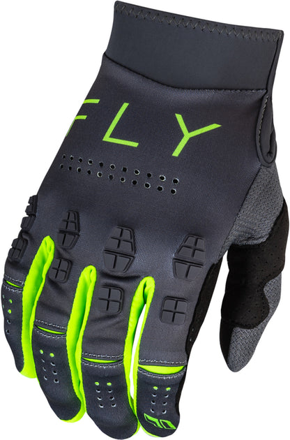 Мотокрос ръкавици FLY RACING Evolution DST- Charcoal/Neon Green