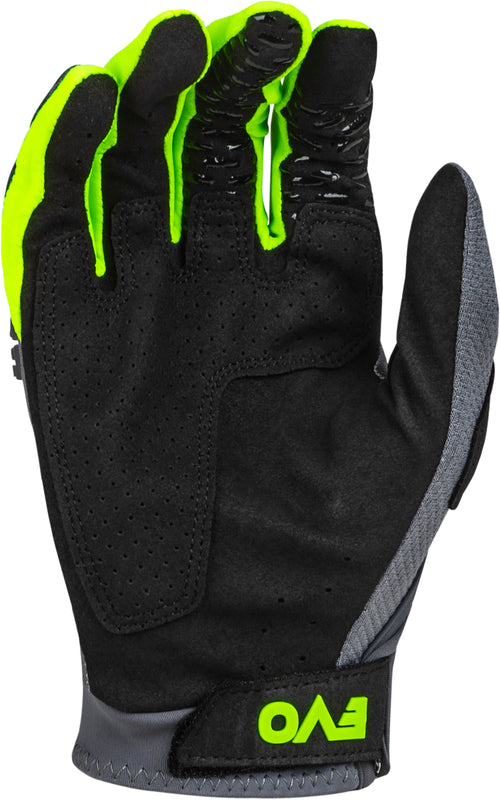 Мотокрос ръкавици FLY RACING Evolution DST- Charcoal/Neon Green