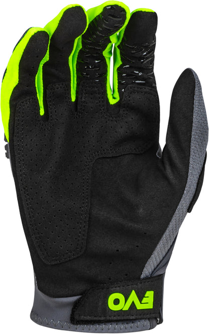 Мотокрос ръкавици FLY RACING Evolution DST- Charcoal/Neon Green