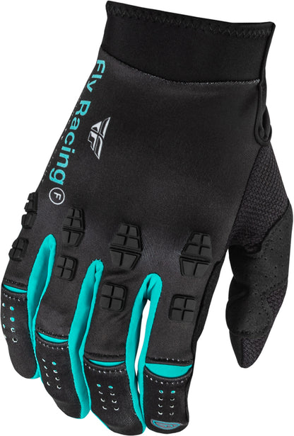 Мотокрос ръкавици FLY RACING Evolution DST SE Strobe- Black/Electric Blue
