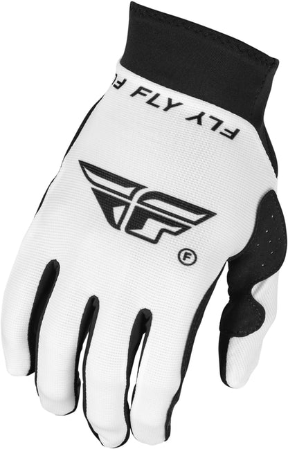 Мотокрос ръкавици FLY RACING Pro Lite- White/Black
