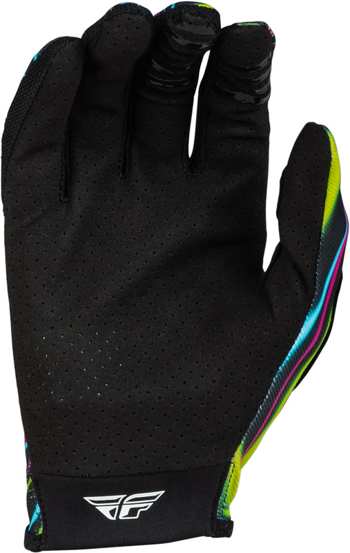 Детски мотокрос ръкавици FLY RACING Lite Warped- Black/Pink/Electric Blue