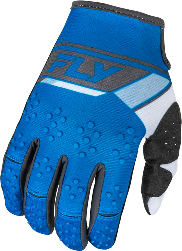Детски мотокрос ръкавици FLY RACING Kinetic Prix- Lightblue/Charcoal