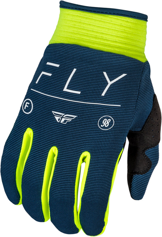 Детски мотокрос ръкавици FLY RACING F-16- Navy/Hi-Viz/White