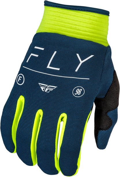 Мотокрос ръкавици FLY RACING F-16- Navy/Hi-vis/White