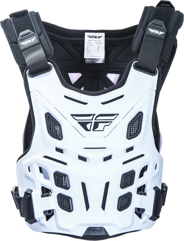 Мотокрос броня FLY RACING Revel Race White