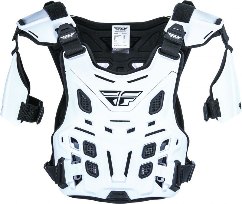Мотокрос броня FLY RACING Revel Offroad White