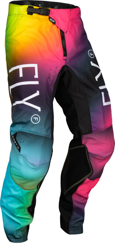 Детски мотокрос брич FLY RACING Kinetic Prodigy-Fuschia/Electric Blue/Hi-Vis