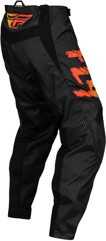 Детски мотокрос брич FLY RACING F-16 Riding- Black/Yellow/Orange