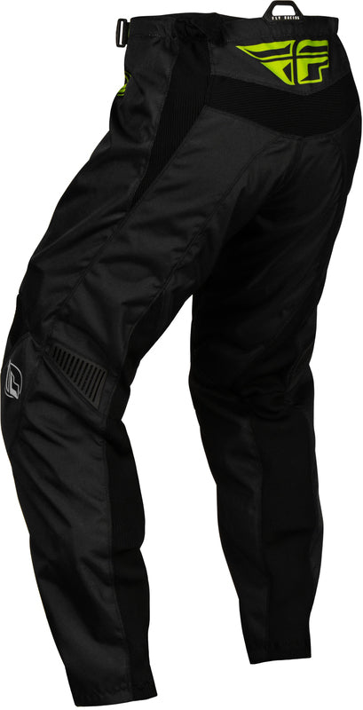 Детски мотокрос брич FLY RACING F-16 Riding- Black/Neon Green/Light Grey