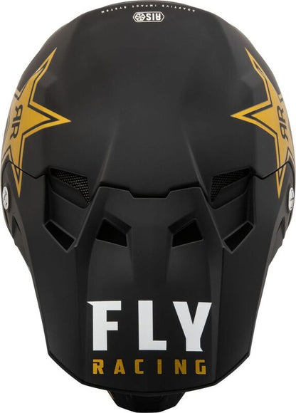 Мотокрос каска FLY RACING Formula CC Rockstar - Matte Black/Gold