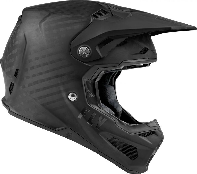 Мотокрос каска FLY RACING Formula Carbon Solid Helmet - Matte Black