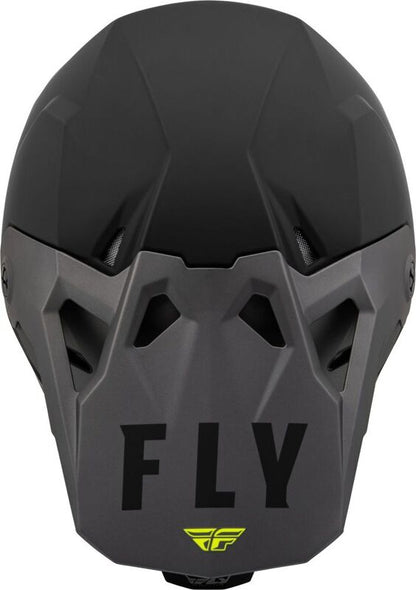 Мотокрос каска FLY RACING Formula CP Slant- Matte Black/Grey/Hi-Vis