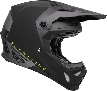 Мотокрос каска FLY RACING Formula CP Slant- Matte Black/Grey/Hi-Vis