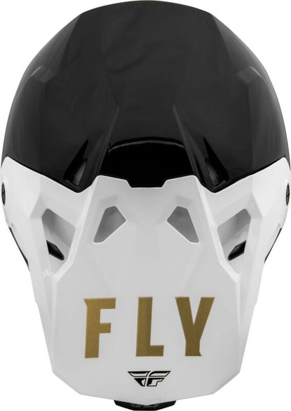 Мотокрос каска FLY RACING Formula CP Slant- Black/White/Gold