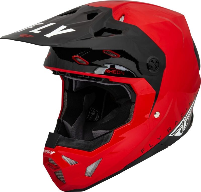 Мотокрос каска FLY RACING Formula CP Slant- Red/Black/White