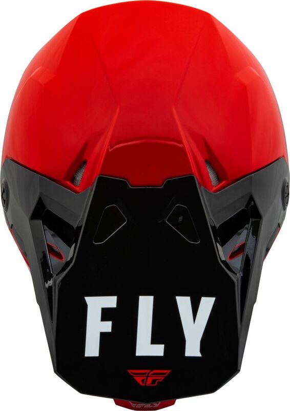 Мотокрос каска FLY RACING Formula CP Slant- Red/Black/White