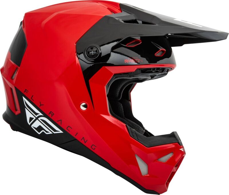 Мотокрос каска FLY RACING Formula CP Slant- Red/Black/White