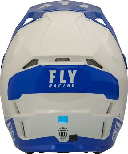 Мотокрос каска FLY RACING Formula CP Slant- Grey/Blue