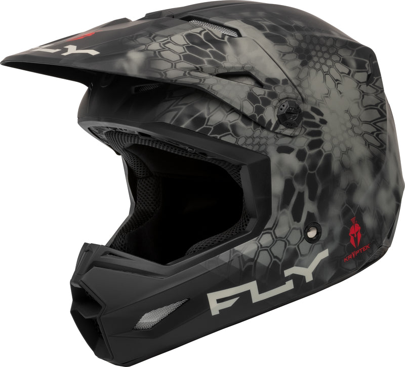 Мотокрос каска FLY RACING Formula Kinetic S.E.- Matte Moss Grey/Black