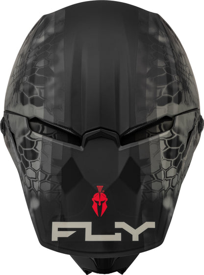 Мотокрос каска FLY RACING Formula Kinetic S.E.- Matte Moss Grey/Black