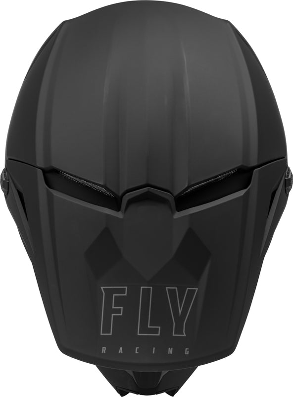 Детска крос каска FLY RACING Kinetic Solid- Matte Black