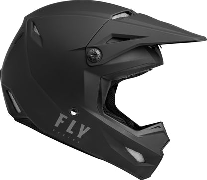 Детска крос каска FLY RACING Kinetic Solid- Matte Black