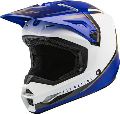 Мотокрос каска FLY RACING Formula Kinetic Vision-White/Blue
