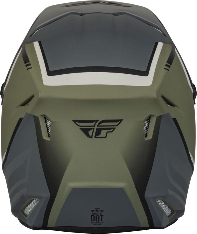 Мотокрос каска FLY RACING Formula Kinetic Vision-Olive Green/Grey