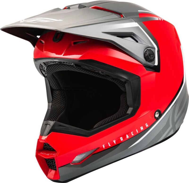 Мотокрос каска FLY RACING Formula Kinetic Vision-Red/Grey