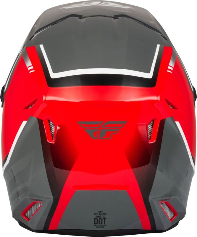 Мотокрос каска FLY RACING Formula Kinetic Vision-Red/Grey
