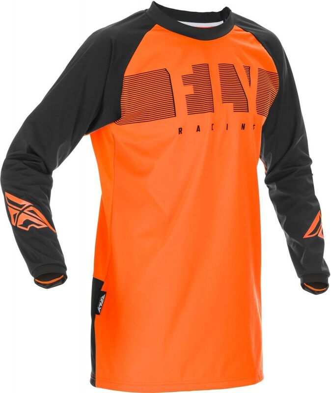Мотокрос блуза FLY RACING Windproof-Orange/Black