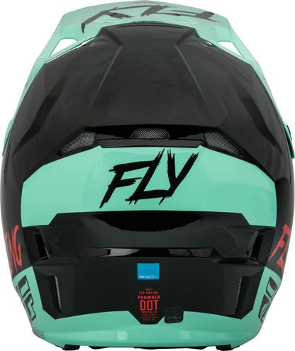 Мотокрос каска FLY RACING Formula CP- Black/Mint/Red
