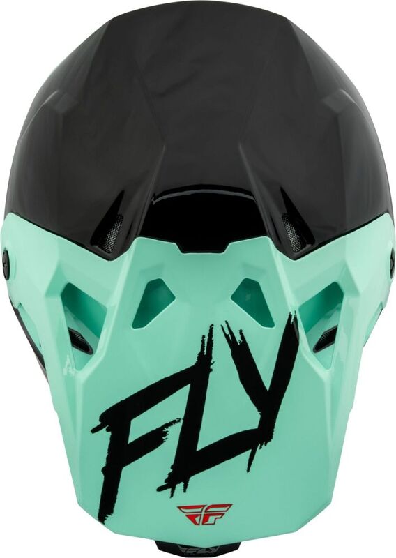 Мотокрос каска FLY RACING Formula CP- Black/Mint/Red
