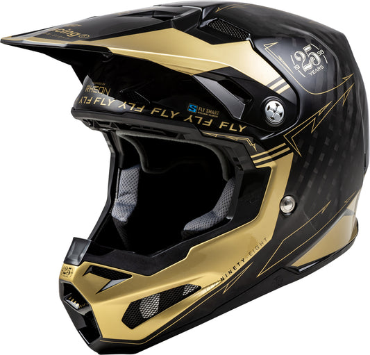 Мотокрос каска FLY RACING Formula Smart Carbon Legacy-Black/Gold