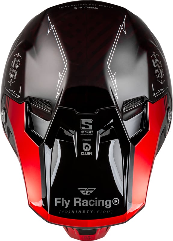 Мотокрос каска FLY RACING Formula Smart Carbon Legacy-Red/Black