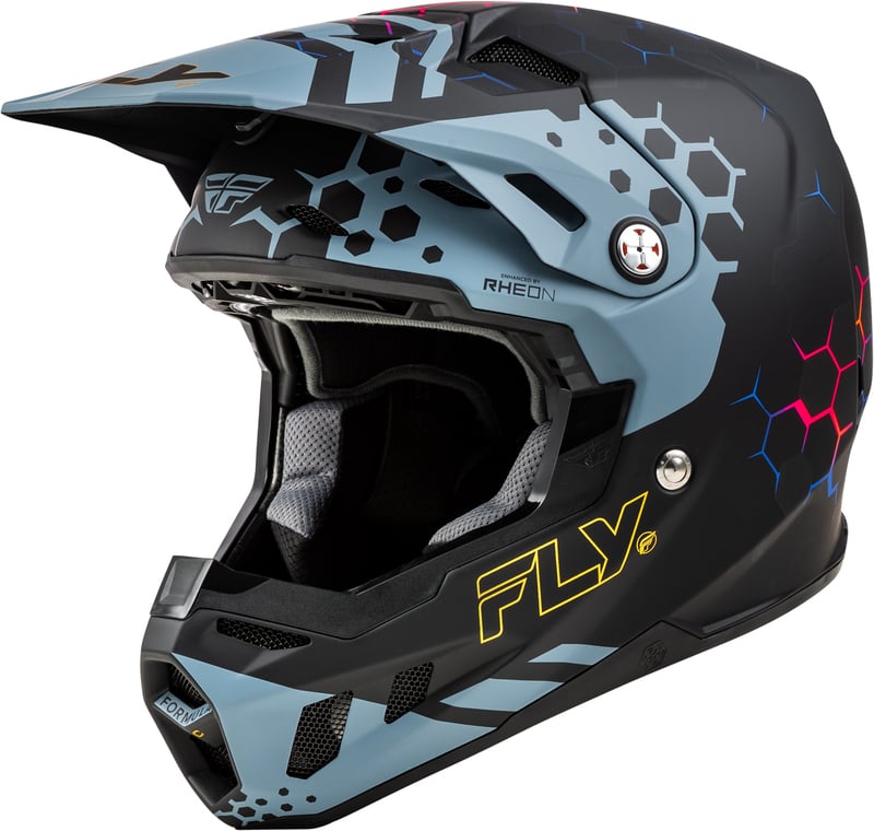 Мотокрос каска FLY RACING Formula CC Tektonic - Matte Black/Slate