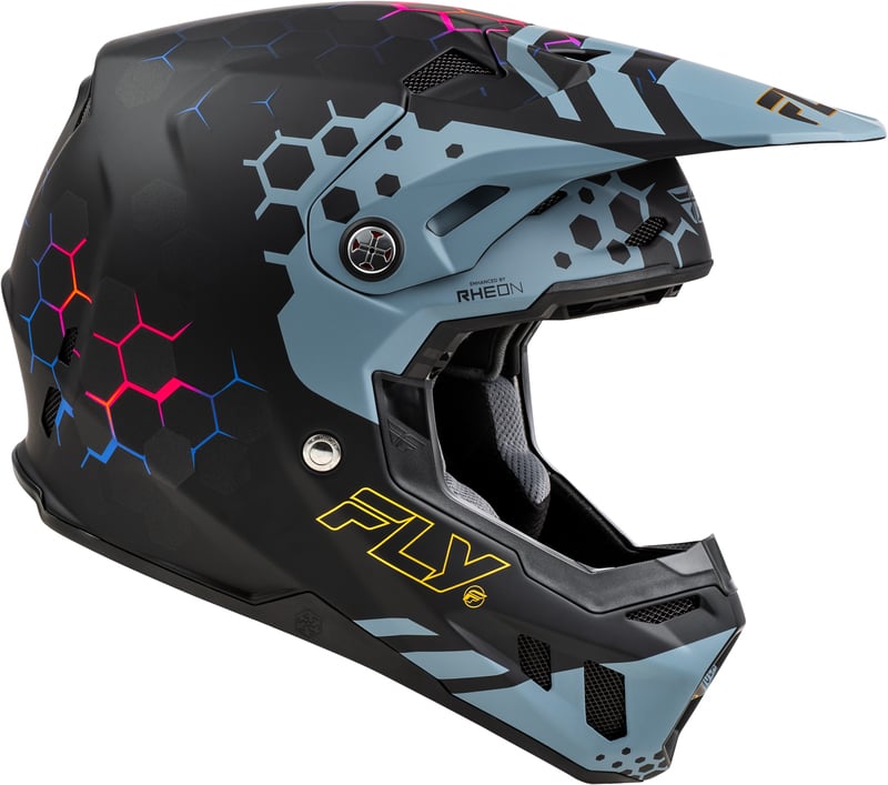 Мотокрос каска FLY RACING Formula CC Tektonic - Matte Black/Slate