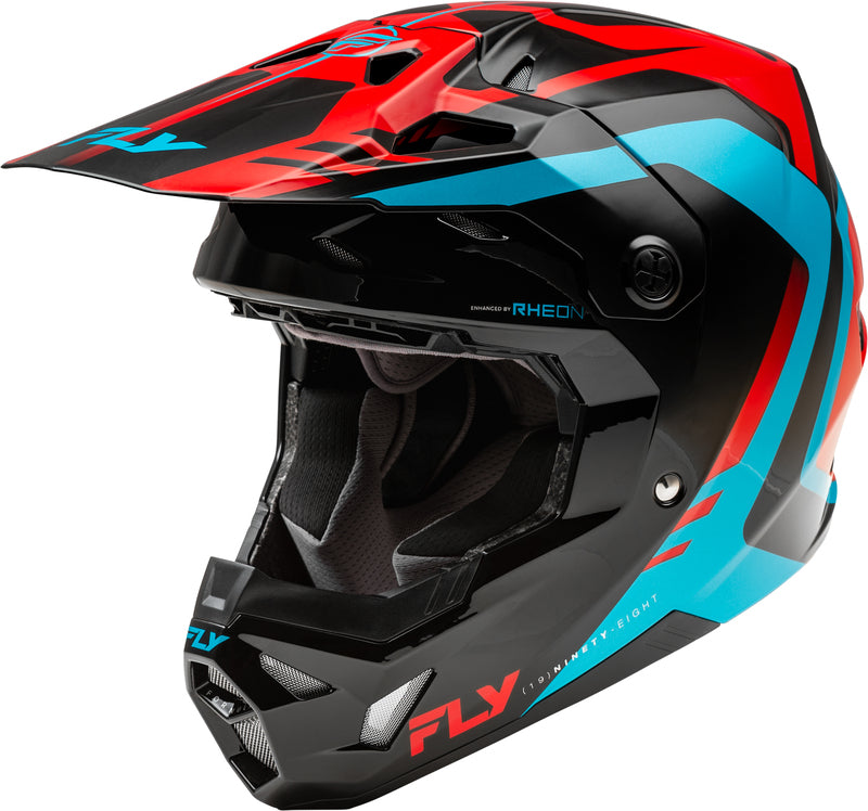 Мотокрос каска FLY RACING Formula CP Krypton - Red/Black/Blue