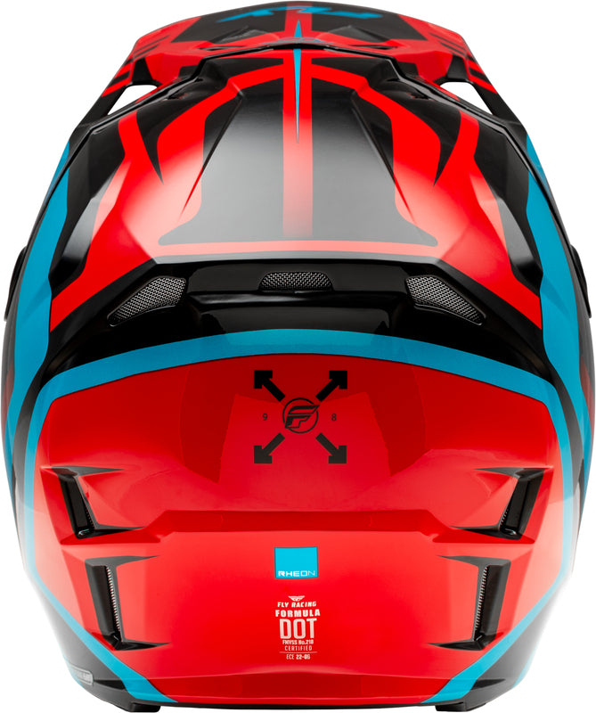 Мотокрос каска FLY RACING Formula CP Krypton - Red/Black/Blue