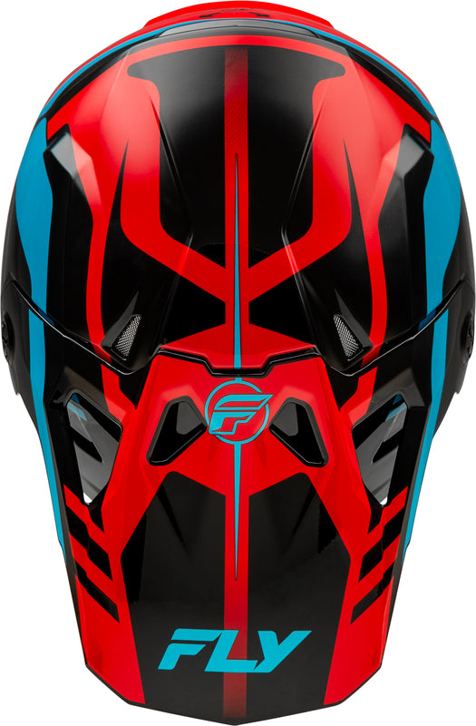 Мотокрос каска FLY RACING Formula CP Krypton - Red/Black/Blue
