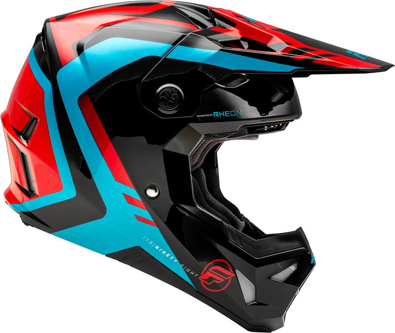 Мотокрос каска FLY RACING Formula CP Krypton - Red/Black/Blue