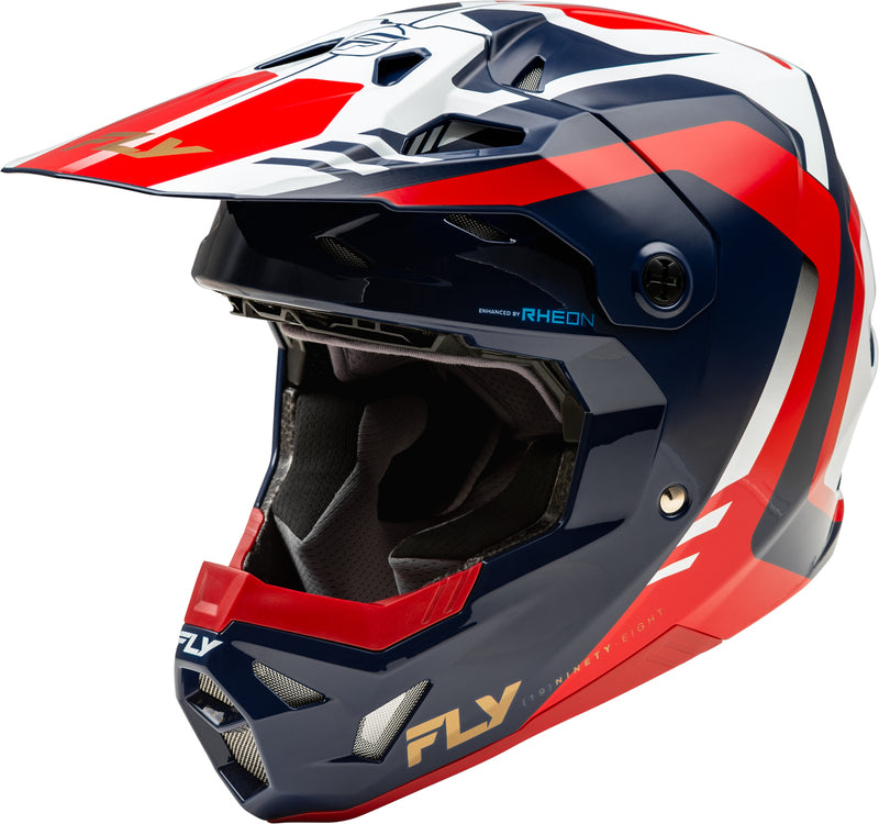 Мотокрос каска FLY RACING Formula CP Krypton - Red/White/Navy