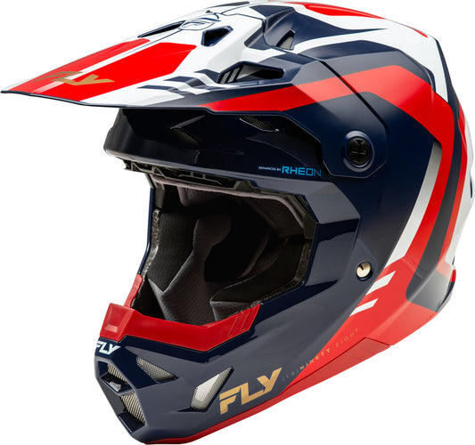 Мотокрос каска FLY RACING Formula CP Krypton - Red/White/Navy